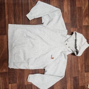 Gray Hoodie Sweatshirt